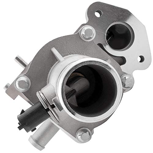 BOXI Engine Coolant Thermostat Housing Aluminum Thermostats Kit Compatible for 2011-2015 for Chevrolet Cruze 2012-2017 Trax 2013-2020 Sonic 1.8L 1.6L / 25192228 55575048 902-033