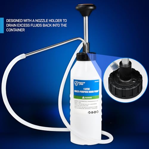 SMOTIVEPRO 1.05 Quart / 1 Liter Multi-Purpose Oil Transfer Pump - size: 1 Liter