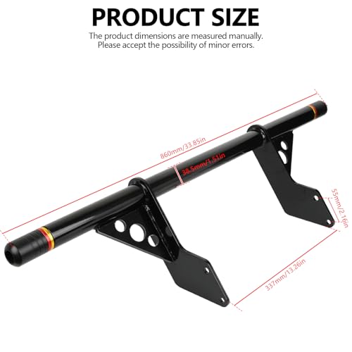 Motorcycle Rider Front Engine Guard Crash Bar Highway Foot Peg Fits for Indian Super Scout/Sport Scout/Scout Sixty Bobber/Scout Classic/Scout Bobber 2025-Later Highway Foot Rests Footpegs Black