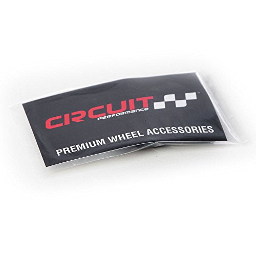 Circuit Performance Chrome Rubber Valve Stems TR414 38mm (Set of 4)