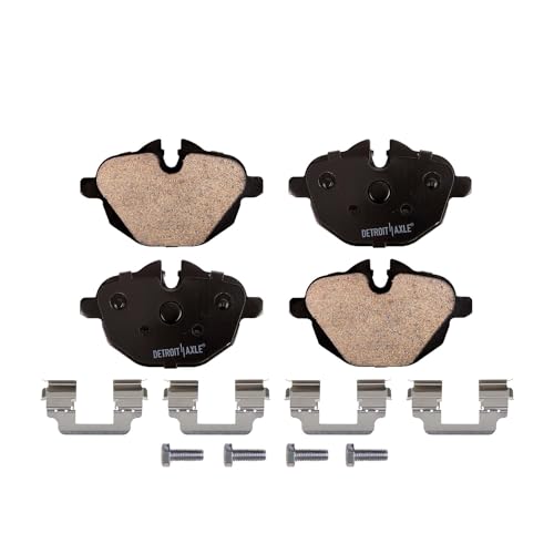 Detroit Axle - Rear Brake Kit for 2011-2016 BMW 535i xDrive 528i - size: 6PR56058/KIT