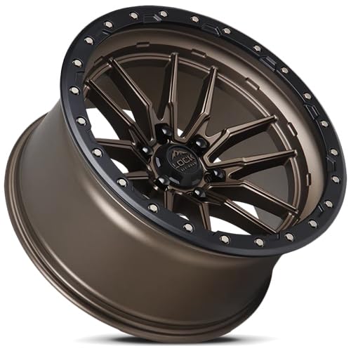 Lock Offroad Krawler 17x9 6x135-12et 87.1 Matte Bronze W/Matte Black Ring