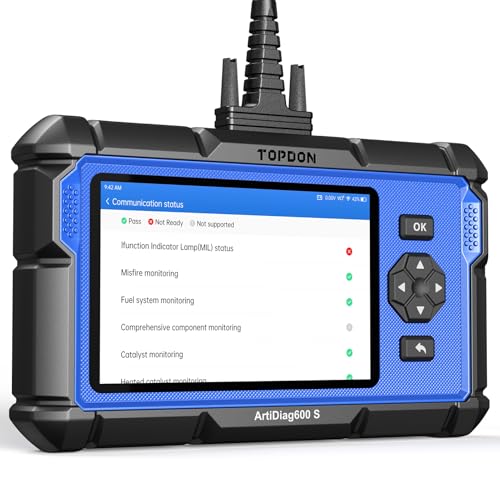 TOPDON AD600S OBD2 Scanner, Diagnostic Tool, Code Reader, 9 Reset Service