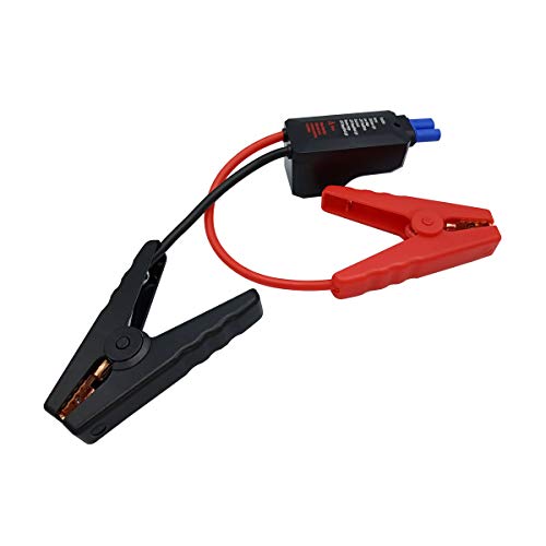 EC-5 Replacement Car Portable Battery Jump Starter Smart Cable, EC5 Car Battery Smart Clamps, 12V, 15A, Anti-short Connection & Reverse Charging Protection, All Copper Material