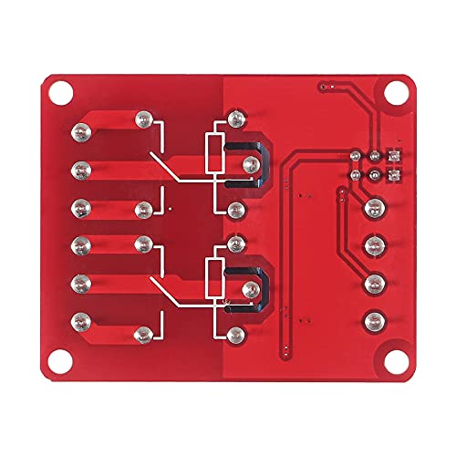 4pcs DC 5V Relay Module 2 Channel Relay Board with Optocoupler Support High or Low Level Trigger - size: 2 Channel - 5V