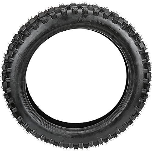 FVRITO 90/100-14 3.00-14 Knobby Tire and Inner Tube for 125cc 140cc CR80R CR85R CRF80F CRF125F CRF150R XR80R YZ80 YZ85 TTR125 Apollo RFZ X18 TaoTao ATD125 DB17 KLX125 85 SX XC