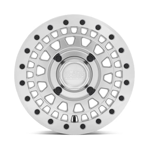 Black Rhino Hard Alloys - UTV BUPKB 14X7 4X110 SLV-MIR-FC 51MM - 1470PKB514110S82