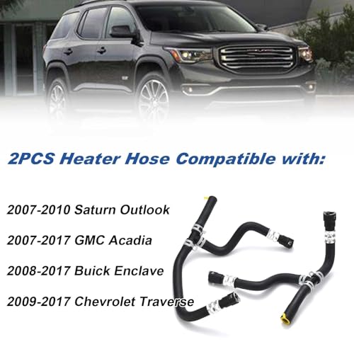 Engine Heater Hose Set Fits Enclave Acadia Traverse Outlook 2007-2017