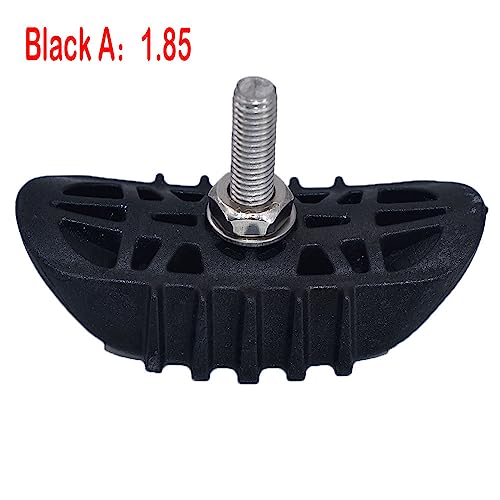 Tyre Rim Lock for Dirt Bike, Tyre Safe Bolt 1.6" 1.85" 2.15" 2.50" Inner Tire Lock Fits for Pit Monkey Bike Motorcycle Wheel (1.85"-Black) - size: 1.85''-Black