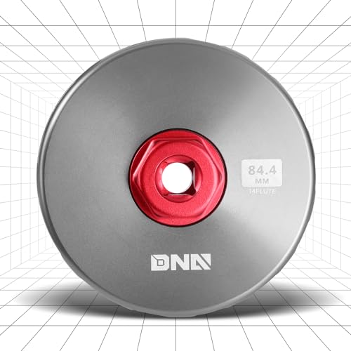 DNA MOTORING Oil Filter Wrench 84.4mm 14 Flute Filter Cap Socket Remover Tool Compatible with Mercedes Dodge Jeep, Precision CNC Machined Aluminum, TOOLS-00541 - size: 84.4mm 14 flute