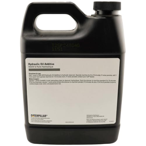 CAT 624-3379 (6243379) Hydraulic Oil Additive – 1 Quart – Low Friction Additive for Noise Reduction
