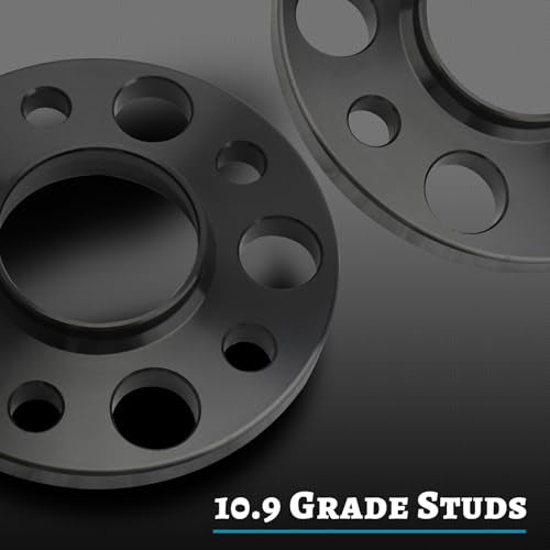 IRONTEK 5x112mm Wheel Spacers Compatible or Mercedes-Benz W204 W208 W209(Rear) W216(Rear) AMG C-Class CLK55 CLK320, CLK430 CL500 CLK550,Forged 5 Lug Tuning 12mm Hub Bore 66.56mm 2PCS - size: 5x112-2PCS