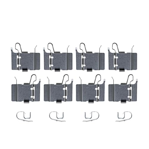 Detroit Axle - Rear Brake Pads for Toyota RAV4 Venza C-HR Corolla Cross - size: 4P42553/Kit
