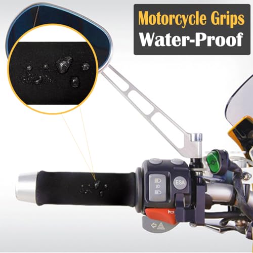 Motorcycle Handlebar Grips Foam Comfort Grips Universal Sponge Covers Anti-Slip Handlebar Grip (1.06 inch)