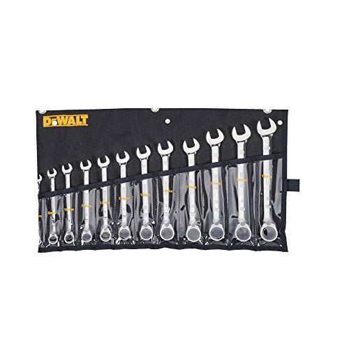 DEWALT Ratcheting Wrench Set, MM, 12-Piece (DWMT19230) - style: Metric, 12 piece