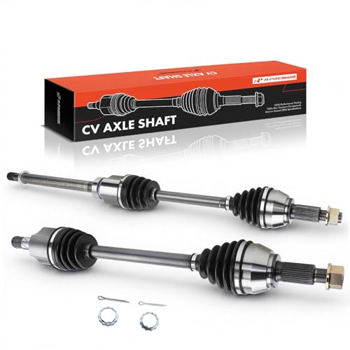 A-Premium Set of 2 Front CV Axle Shaft Assembly - style: Front Driver and Passenger Side