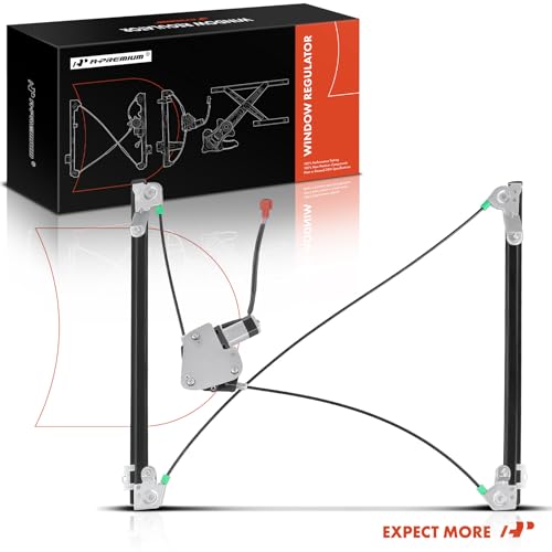 A-Premium Front Driver Side Power Window Regulator with Motor (2-Pin) - style: Front Driver(LH)
