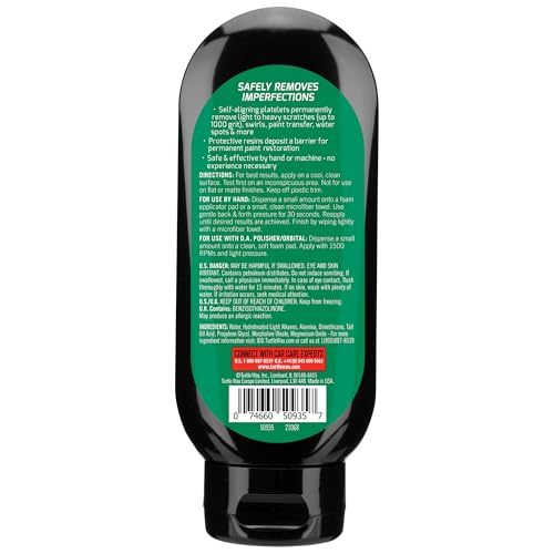 Turtle Wax Scratch Repair & Renew, Car Scratch Remover, 7 oz. (Pack of 1) - size: 7 Fl Oz (Pack of 1)