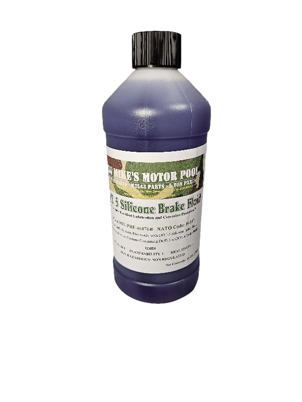 Big Mike's Motor Pool Premium 32 oz. DOT 5 Silicone Brake Fluid (1 Quart)