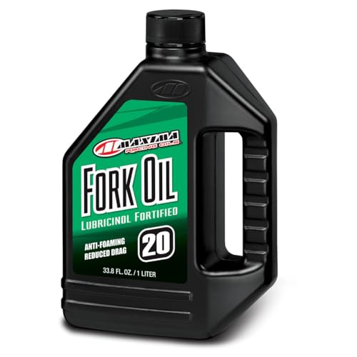 Maxima 57901 20WT Standard Hydraulic Fork Oil - 1 Liter Bottle - size: 1 L, style: Single