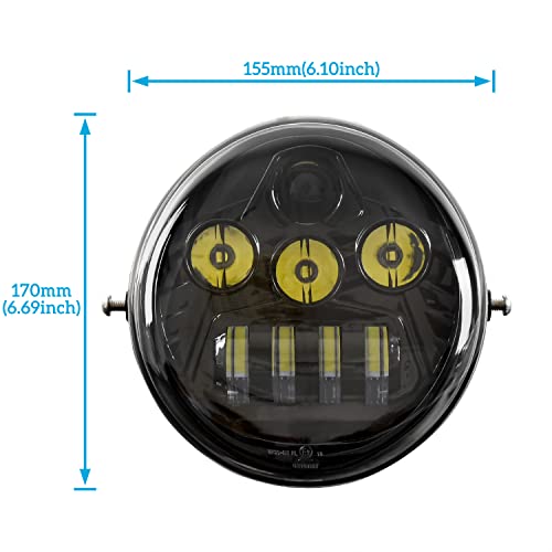 LED Headlight Assembly for Harley V-Rod 2002-2016 Accessories
