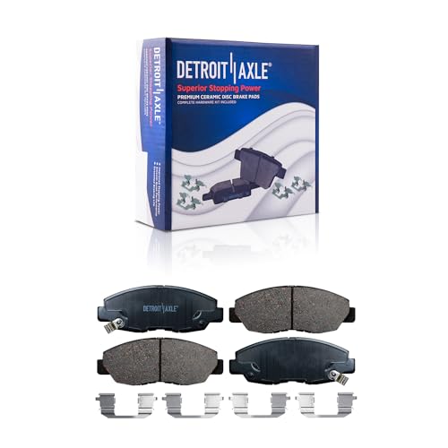 Detroit Axle - 2.3L Brake Kit for 1998-2002 Honda Accord 1998 1999 Acura CL - size: 8PR1700004/kit