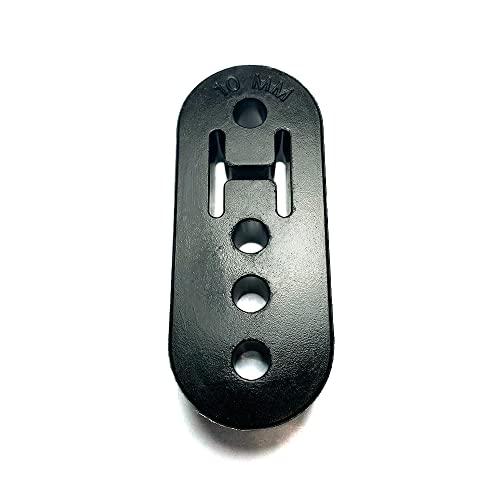 Polyurethane Universal Exhaust Hanger (10mm) 3 hole. Not Rubber - size: 10mm
