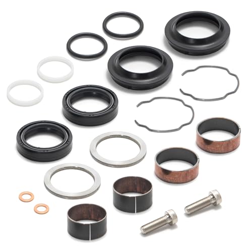 TOFR Front End Fork Leg Rebuild Seals Boots Kit 39mm for Harley 0403-0146