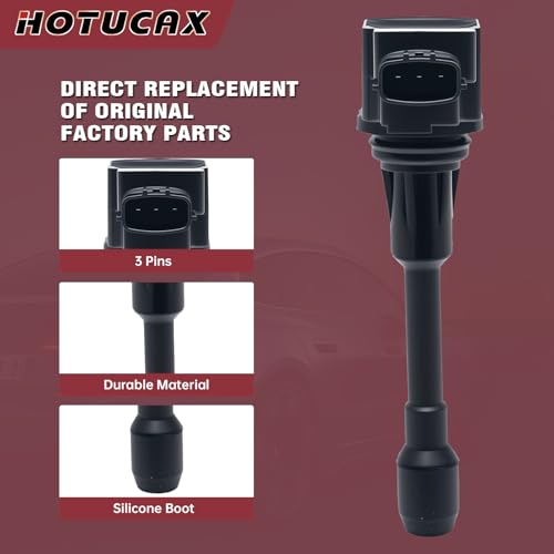 UF617 Ignition Coil Pack & 90174 Iridium Spark Plugs Set - size: UF617 & Spark Plugs
