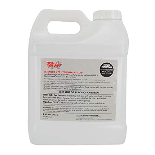 Grasshopper Mower 2-Gallon CoolTemp Hydro-Max Fluid, OEM Part 345046 - size: 2 Gallon