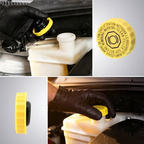 Brake Master Cylinder Reservoir Cap 4683656AB for Jeep Wrangler 2001-2017 for Dodge Journey 2009-2020