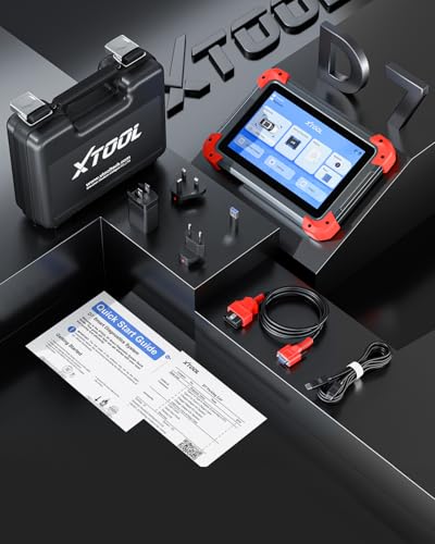 XTOOL D7 Bidirectional Scan Tool, 39+ Resets, ECU Coding OBD2 Scanner