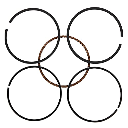GOOFIT 47mm 4 Stroke Piston Ring Kit for 70cc Horizontal Engine ATV Scooter