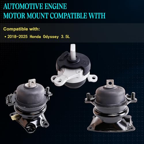 Motor Mount Kit for Odyssey 2018-2025 3.5L - size: Odyssey 3.5L 18-25