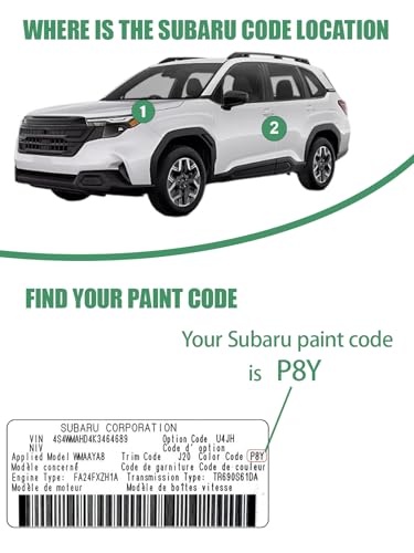 Car Touch Up Paint Crimson Red Pearl(M1Y) for Subaru - color: Crimson Red Pearl(M1Y) compatible with Ascent-models/Compatible withester-models/Impreza/Legacy-models/Outback, style: Subaru