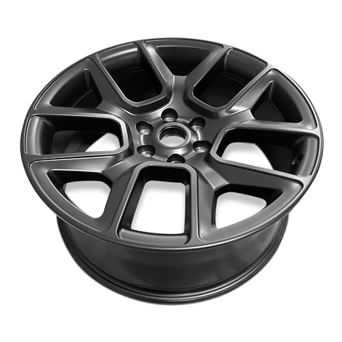 22 x 9 in Aluminum Wheel Rim 6 Lug 139.7mm 19mm Offset 77.8mm CB| Painted Black finish Fits Dodge Ram 1500 2019-2026 | New OEM Take Off | 5YD61TRMAB - size: 22x9 - OEM Take Off