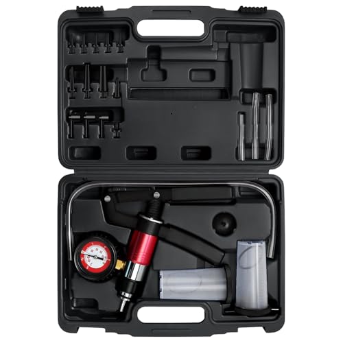 YSTOOL Hand Held Vacuum & Pressure Pump Brake Clutch Fluid Bleeder Tool Kit