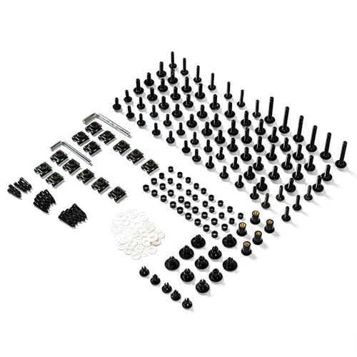 Motorcycle Fairing Bolt Kit Screws Kit For Honda CBR500R 2013-2018 Black - color: Black