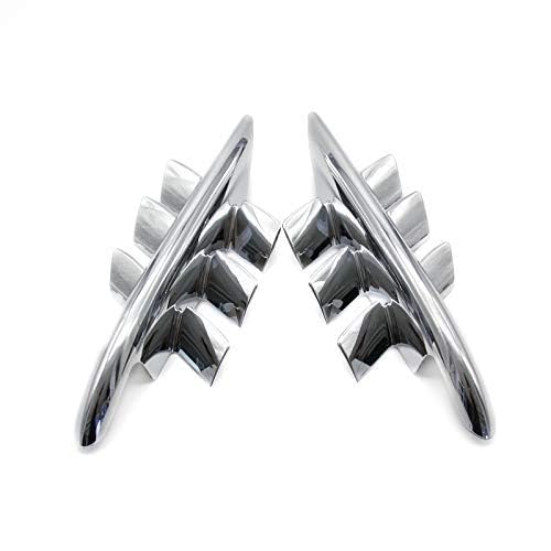 Motorcycle Chrome Shark Gills Fairing Accents For Goldwing GL1800 2001-2010