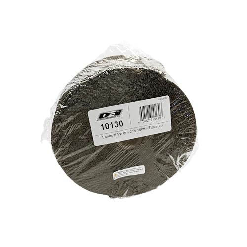 Design Engineering Titanium Exhaust Wrap 2" x 100' Lava Rock Technology - color: Titanium, size: 2" x 100'