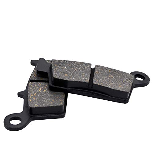 AHL Front and Rear Brake Pads Set Compatible with Yamaha YZ426F YZ426 F 2000-2002 YZ250F WR250F (4T) 2001-2002 WR426F WR426 F 2001-2002(Semi-metallic) - size: Semi-metallic