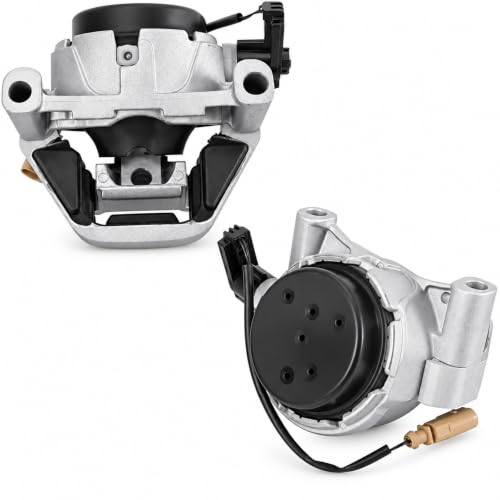 2PCS Engine Motor & Transmission Mount Set Fit for Audi A6 A7 A8 - size: for A6/A7/A8 2013-2018