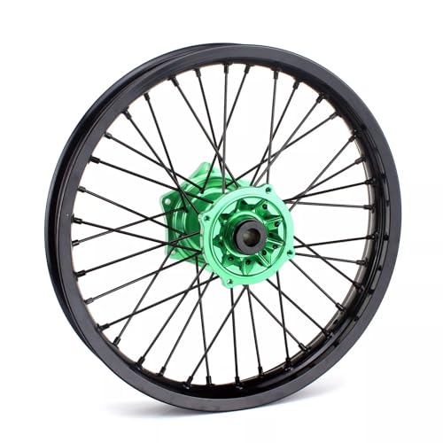 TOFR CNC 18"x2.15" Rear Wheel Rim Set for Kawasaki KX125 KX250 2006-2013 - size: 18" Rear