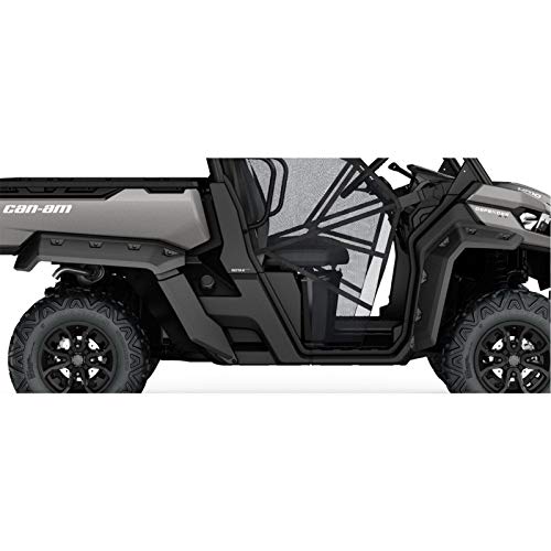A & UTV PRO Wide Fender Flares for 2016-2025 Can-Am Defender Accessories Max/HD10/HD8/HD7/HD5 Extended Mud Flaps Front Rear Mud Guards Replace Oem #715006821#715002424 - size: for 2016-2025 Can-Am Defender