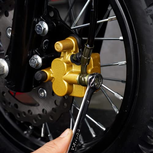 Front Hydraulic Disc Brake Caliper for 90 110 125cc Dirt Pit Bike Peace,Taotao,SSR,SDG,Lifan