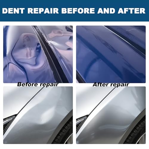 Paintless Dent Puller Kit Golden Lifter&18PCS Pull Tabs Car Dent Repair - size: Dent Puller Tool - 19 Pack