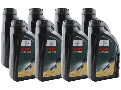Fuchs 8 Liter TITAN CVTF FLEX Continuously Variable Transmission Fluid (8 x 1L)