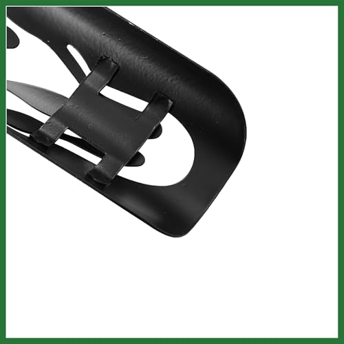 Motoforti Motorcycle Exhaust Heat Shield Pipe Guard for Harley Flame Black