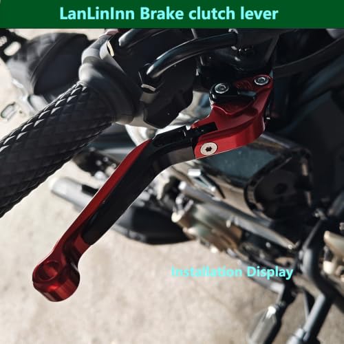 Motorcycle Brake and Clutch Levers Modified Parts For ZX-6R/636 2025 2026 - color: Red