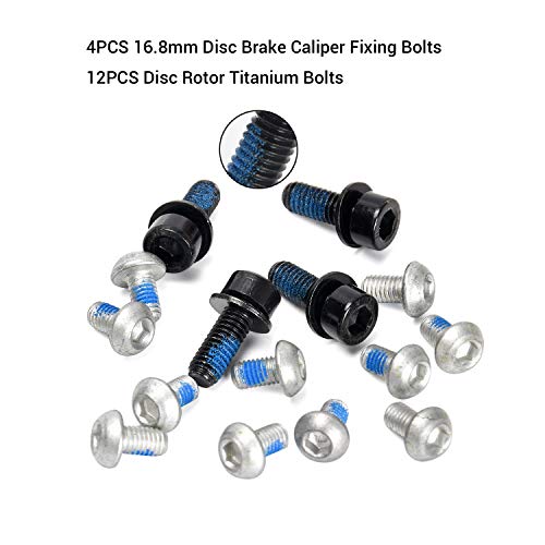 TOBWOLF MTB Cable Disc Brake Kit, Front Rear Calipers with 160mm Rotors - color: Mechanical Disc Brake Kit - Single Piston